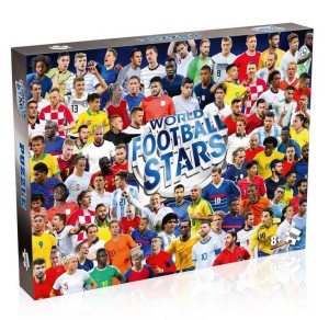 PUZZLE 1000 WORLD FOOTBALL STARS, WINNING MOVES