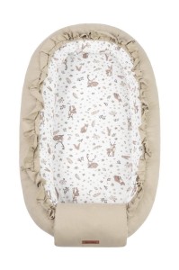 KOKON BAWEŁNA FOREST BEIGE 80X45, SENSILLO