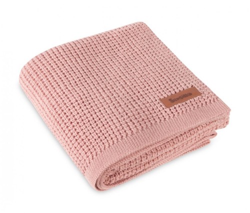 Koc Merino Light Pink 90x75, Sensillo