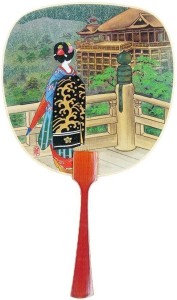 KARNET WACHLARZ TARAS ŚWIĄTYNI KIYOMIZU-DERA