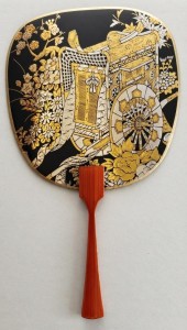 KARNET WACHLARZ WÓZ GOSHOGURUMA