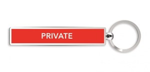 BRELOK DO KLUCZY PRIVATE PRYWATNE SHOW OFFS KEYS