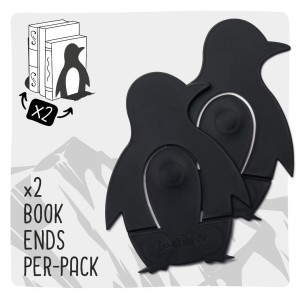 BOOK END 2 PODPÓRKI POD KSIĄŻKI PINGWIN, IF