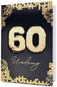KARNET B6 URODZINY 60