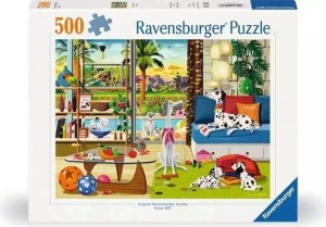 PUZZLE 2D 500 WESOŁE ZWIERZĘTA, RAVENSBURGER