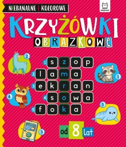 KRZYŻÓWKI OBRAZKOWE NIEBANALNE I KOLOROWE OD 8 LAT