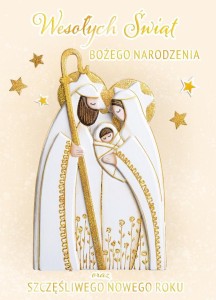 KARNET B6 BOŻE NARODZENIE - ŚWIĘTA RODZINA