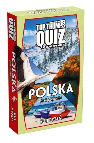 Top Trumps Quiz Box Polska Jest Piękna