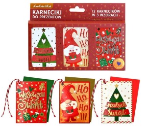 ZESTAW KARNECIKÓW KAR-001 BOŻE NARODZENIE