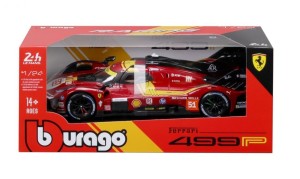 FERRARI RACING (WITH PLASTIC STAND) 1:24, BBURAGO