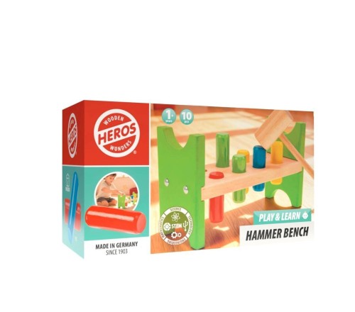 Klocki - Play and learn Hammer Bench