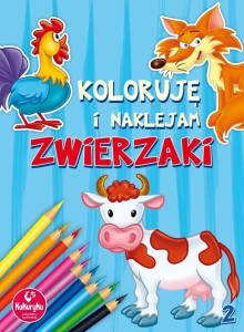 KOLORUJĘ I NAKLEJAM ZWIERZAKI 2