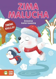 ZIMA MALUCHA. ŚNIEŻNE KOLOROWANIE