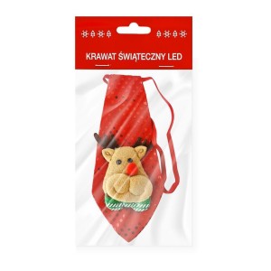 KRAWAT ŚWIĄTECZNY LED