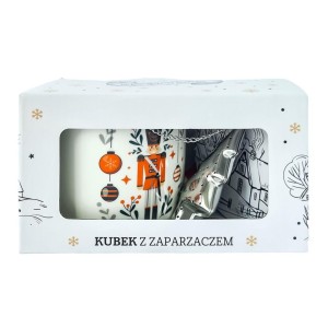 KUBEK Z ZAPARZACZEM DZIADEK DO ORZECHÓW
