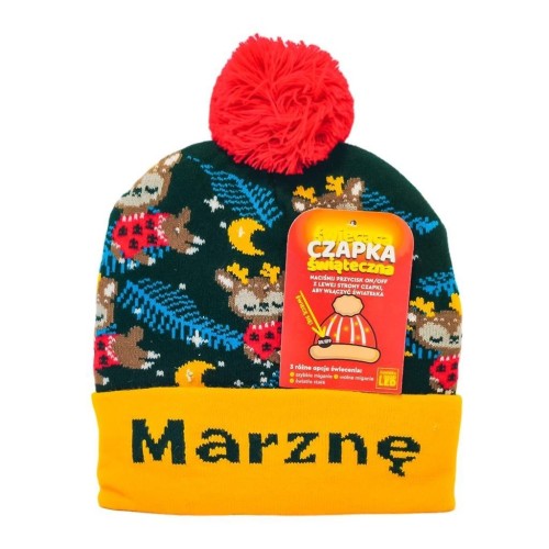 Czapka LED Marznę