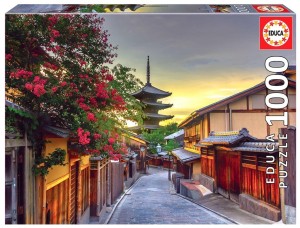 PUZZLE 1000 PAGODA YASAKA W KIOTO/JAPONIA G3