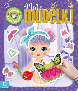MAŁE MODELKI. ALBUM Z NAKLEJKAMI, AGNIESZKA BATOR