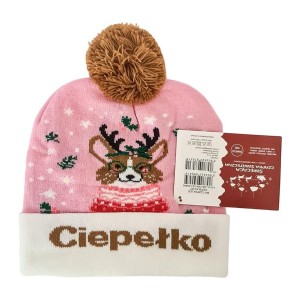 CZAPKA LED. CIEPEŁKO