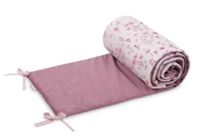 OCHRANIACZ DO ŁÓŻECZKA VELVET BLOOM PINK, SENSILLO