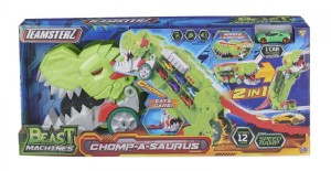 DINO TRANSPORTER - POŻERACZ SAMOCHODÓW (ZIELONY)