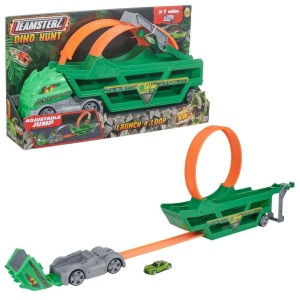 TRANSPORTER DINO HUNT Z PĘTLĄ I WYRZUTNIĄ, HTI