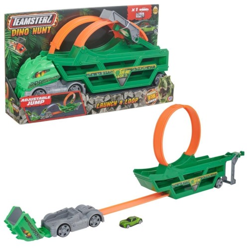 Transporter Dino Hunt z pętlą i wyrzutnią, HTI
