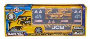 JCB TRANSPORTER BUDOWLANY Z 4 POJAZDAMI, HTI