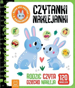 CZYTANKI-NAKLEJANKI. UCZĘ SIĘ CZYTAĆ Z ZAJĄCZKIEM