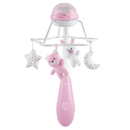Karuzela Rainbow 3w1 różowa, Chicco