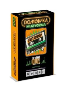 TOP TRUMPS QUIZ BOX DOMÓWKA MUZYCZNA SENTYMENTY