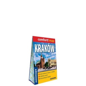 COMFORT! MAP KRAKÓW MIDI 1:20 000 PLAN MIASTA