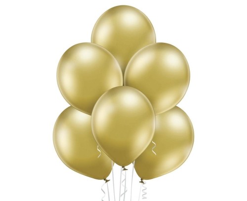 Balony D5 Glossy Gold 100szt