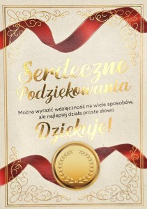 KARNET 3K PODZIĘKOWANIA