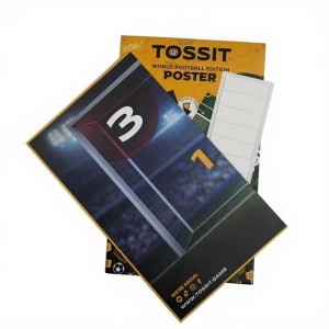PLAKAT WORLD FOOTBALL EDYCJA LIMITOWANA, TOSSIT