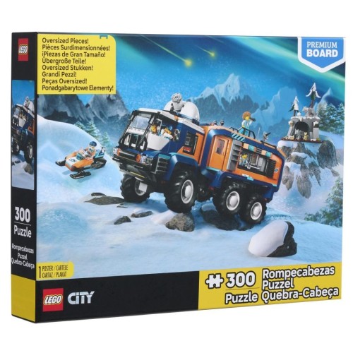 Lego Puzzle 300 Oversized City, Just Play