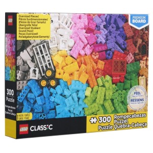 LEGO PUZZLE 300 OVERSIZED BRICK, JUST PLAY