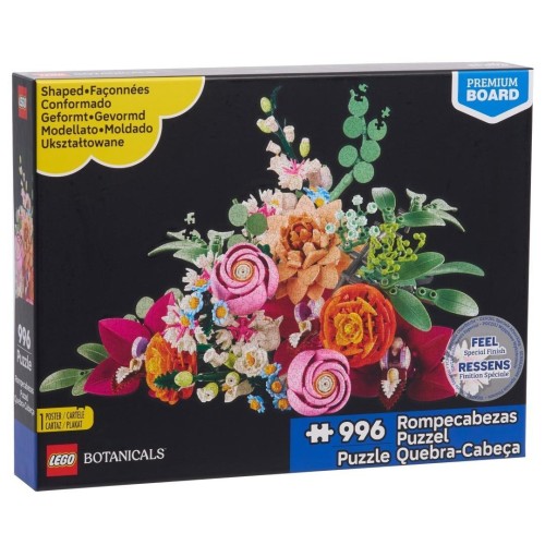 Lego Puzzle 996 Botanicals Pink Bouquet, Just Play