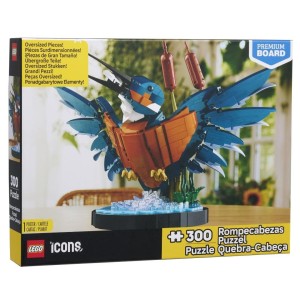 LEGO PUZZLE 300 OVERSIZED KINGFISHER, JUST PLAY