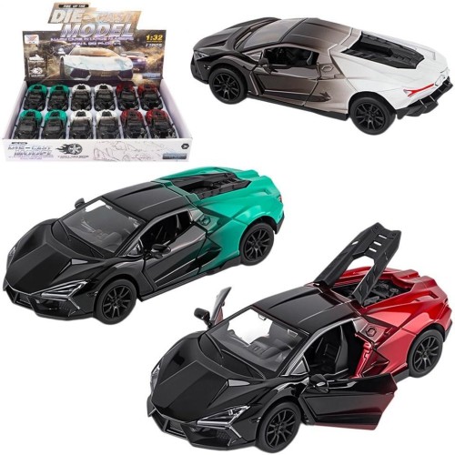 Auto sporotwe metalowe napęd pull back, Trifox
