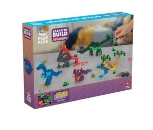 KLOCKI PLUS-PLUS DINOZAURY 500EL., PLUS-PLUS