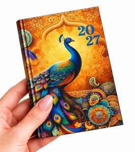 KALENDARZ 2027 A6 TYGODNIOWY KIESZONKOWY PAW