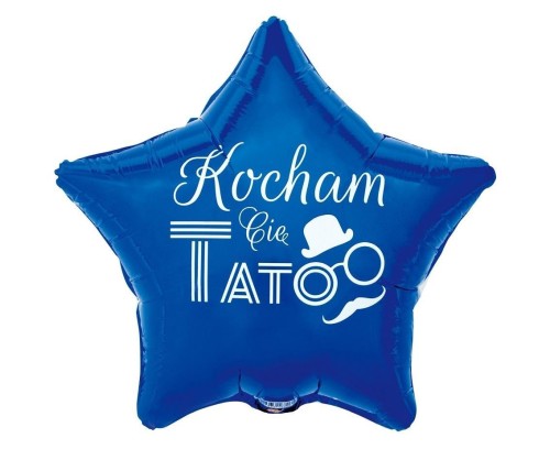 Balon foliowy Kocham Cię Tato 44cm