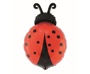 BALON FOLIOWY BIEDRONKA 36X52CM