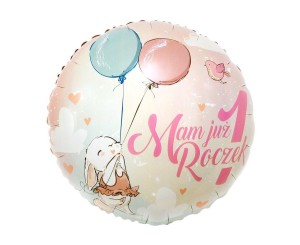 BALON FOLIOWY MAM JUŻ 1 ROCZEK 36CM