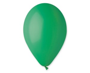 BALONY GEMAR PASTEL CIEMNOZIELONE 30CM 100SZT