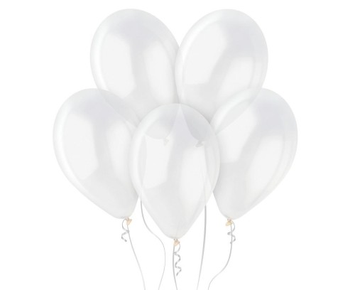 Balony Gemar pastel transparentne 30cm 100szt