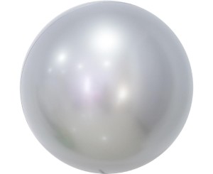 BALON AQUA KRYSZTAŁOWY GRAFITOWY 30CM