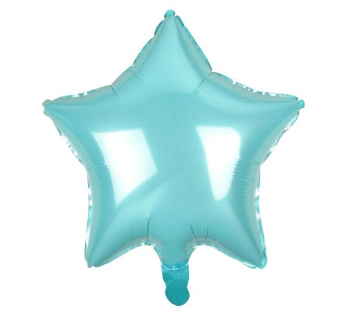 Balon foliowy Gwiazda jasnoniebieska 48cm