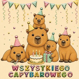 KARNET KW CUTE KAPIBARY